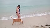 Latina Slut Wife Walking On The Beach Meets Safado And Has Sex With Him 1 snapshot 6