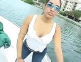 Juicy assed latina on boat snapshot 5