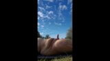 Fat Chubby Guy Getting Hard Boner On Beach While Sunbathing – Pov, Spy snapshot 10