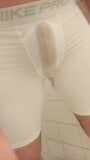 25 Chub Boy pee in tight white boxers snapshot 3