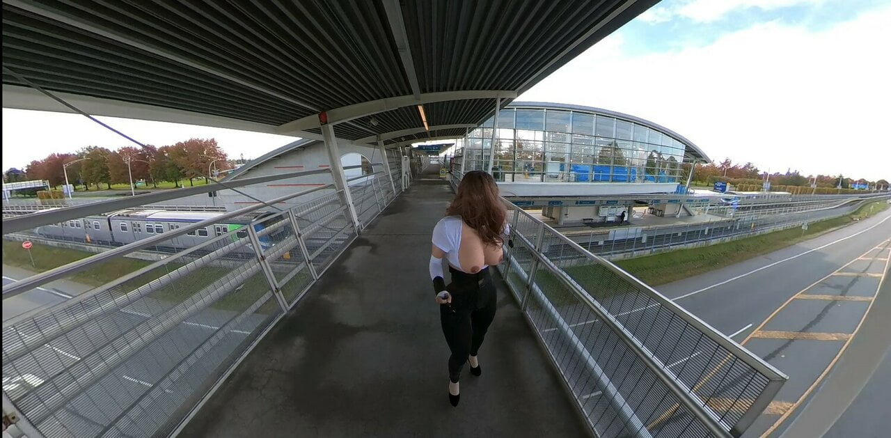 Flashing to the passengers | xHamster