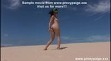 Wine bottle in ass at sand dunes Proxy Paige gape + prolapse snapshot 2