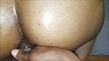 Black bbw gets her ass pounded by a thick bbc anal sex snapshot 8