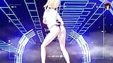 Genshin Impact - Lumine - Cute Dance In Sexy Black Majtki + Sceny seksu (HENTAI 3D) snapshot 4