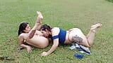 Colombian Lesbians Licking Their Pussies in a Private Estate - Porn in Spanish snapshot 12