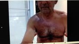 cuban daddy shower daddy cum on cam snapshot 3