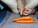 Eddy loves inserting carrots in his arse snapshot 3