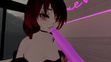 Virtual Cam Girl Puts on a Show for you in Vrchat intense snapshot 5