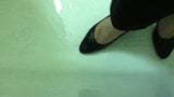 Friends Sexy Feet in Wet Office Heels snapshot 10