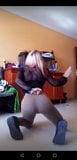 Blonde dance with transparent shirt NN snapshot 13