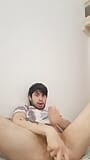 Penetrazione delicata con dildo e sborrata finale di un twink grazioso snapshot 5