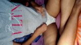 Sri Lankan girl is horny and masturbates at home snapshot 1