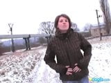 Winter Flashing got her horny snapshot 1