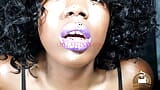 Purple Kisses Purple Lipstick JOI snapshot 10