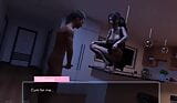 Midnight Paradise Cap 12 - A footjob and I touch my step sister's vaginati snapshot 8
