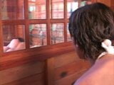 Twink guy is getting fucked in a wooden house snapshot 1