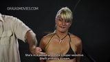 Big tits blonde get whipped by dominatrix snapshot 9