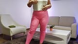 Passen - pawg in yogabroek en pvc-legging snapshot 16