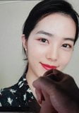 Locutor coreano Kang ji-young cum tributo snapshot 1