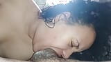 fucking the bitch with her black hair, mistreating her throat with my hard cock snapshot 15