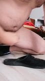 Cumming inside my sweaty slipper snapshot 1