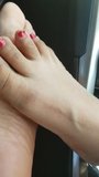 Playing footsies with coworker snapshot 3