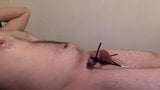 shocking my cock and teasing my nipples snapshot 4