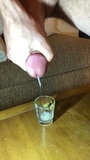 Cum filled shot glass snapshot 2