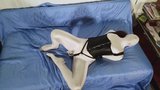 Sadie Holmes Spandex Zentai Satin Encasement Bondage snapshot 2