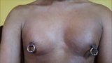 6 gauge nipple rings pecs muscle flex snapshot 9