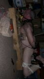 Self bondage gagging on dildo snapshot 6