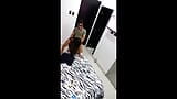 Latina stepmom and stepson share a bed and fuck snapshot 10