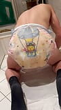 Diaper full and pointy like the neighbor's lumpi snapshot 10