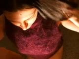 Masturbation and cum over Mohair Sweater snapshot 1