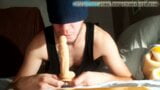 Deepthroat gagging and lot of saliva snapshot 14