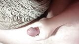 Sensual masturbation of a young man's big cock! snapshot 5