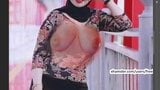 Ragazza hijab, araba, turca, paki, egiziana, cinese, indiana, malese snapshot 7