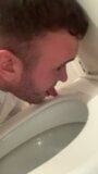 Fag lick toilet snapshot 2