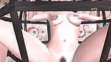 Animerad 3s porrfilm av en vacker sexvideo av en tjej som onanerar med ispinne snapshot 6