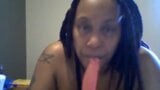 Lady RaeX Gagging on her dildo and teasing snapshot 7