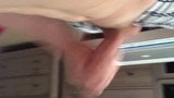 Spritzen auf der Couch, Cumming on couch, wank and cum snapshot 8