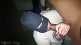 She Sucked my Huge Dick with a ski mask on then I pulled her Flower Panties to the side and slid in!! snapshot 7