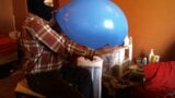 Blow Jack Cum Pop Big Blue Balloon - Retro - Balloonbanger snapshot 8