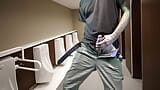 Masturbation publique risquée dans les toilettes snapshot 12