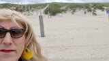 Mrs Samantha going for a walk on the beach snapshot 6