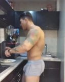 Sexy porn star making food and dancing snapshot 2