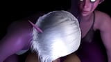 Two Purple Elves double blowjob: 3D Porn snapshot 10