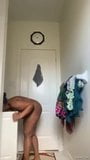 Tamilische Frau, Bad und Dusche nackt snapshot 9