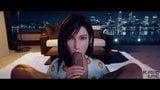 Tifa Lockhart mamada y facial snapshot 7