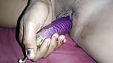 POV : Indian Village Homemade Housewife Big Baigan Hard Masturbation Desi Sex Toy Brinjal Hard Sex Video snapshot 7